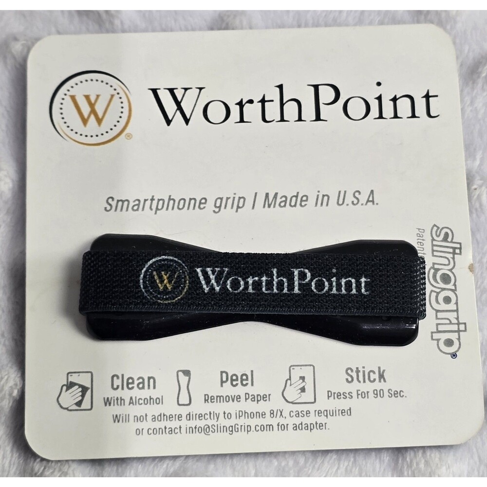 Mobile Phone Secure Holder Worthpoint Swag Universal Sliding Band Finger Grip
